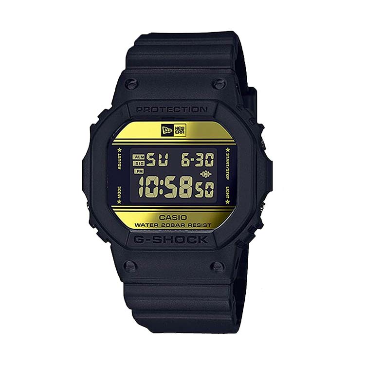 G-Shock DW5600新时代黑色和金（限量版）