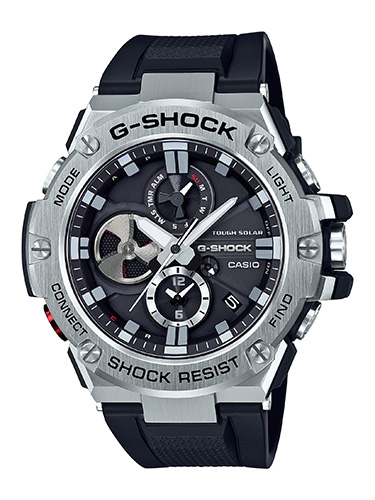 G-Shock GST-B100-1ACR G-STEEL Solar Bluetooth